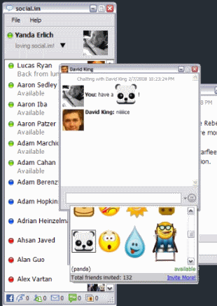�������� ������ FaceBook Chat Massenger